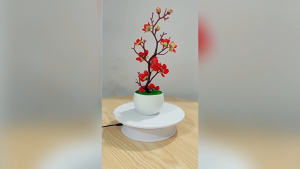 Bonsai Simulation Artificial Decorative Flower Plant Artificial Plant With Pot Home Office Plant Plum Consai Decor
