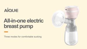 2025 Electric Breast Pump Double-Sided Automatic Portable Fully Automatic Integrated Hands-Free Milk Collector Rechargeable Export