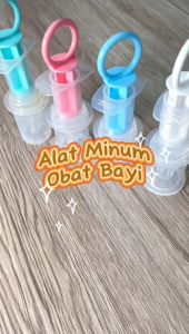 1Pcs Baby Medicine Pacifier Feeder Dropper Dispenser Medicine Feeding MF-01 Utensils Squeeze Newborn baru lahir Baby Baby Medicine Feeder