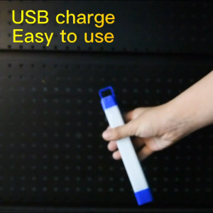LED Tube Night Light Magnetic 17CM 32CM 52CM USB Rechargeable Emergency Lighting Outdoor Portable Long Strip Emergency Lights#DG001