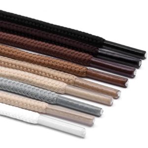 1 Pair Round Shoelaces Polyester Classic Shoelace Casual Women Men Sports Boots Sneakers Shoe Laces Shoes Accessories