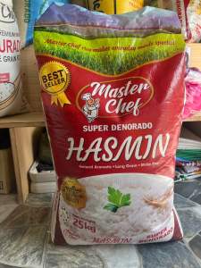 Master Chef Super Denorado Hasmin rice Natural Aromatic Long Grain Sticky Rice 25kg