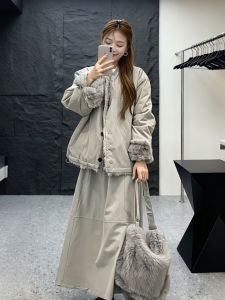 XUECAIQI | Warm Korean Style Womens Winter Outfit Set