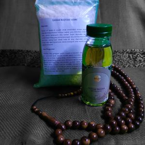 Paket Garam Kasar Al-Ansor Banten 500gr dan Minyak Bidara 100ml