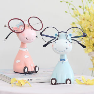 Resin Eyeglass Frame Display Stand: Creative Home Decor & Girls Office Desktop Decoration Item Simple Modern Style Living Room