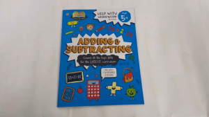 Addition & Subtraction Educational Activity Book for Kids (Age 5+) To Learn About Math with Stickers