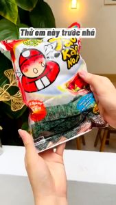 [ĐƠN 500K - Nhận ngay quà ngẫu nhiên]  Rong Biển TaoKaeNoi CRISPY SEAWEED 12G Nhiều Vị Lựa Chọn Ăn Vặt Nhập Khẩu Thái Lan