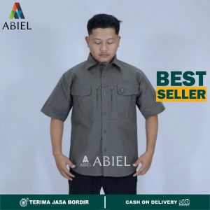 KEMEJA TACTICAL LENGAN PENDEK PRIA KEMEJA KERJA KANTOR KASUAL FORMAL