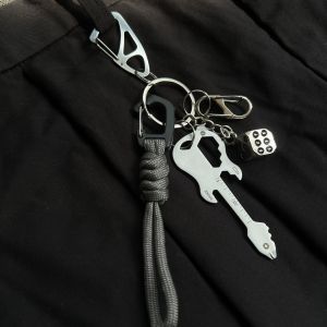 Ironworks 24ss New Arrival Guitar Multi-Functional Keychain Suit Pants Accessories Niche Style Handbag Pendant