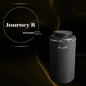 shcent Journey R Aroma Nebulizer Diffuser | Rechargeable | Waterless | Portable | Quiet | Powerful | For Car | Bundled with two 10ml Hotel Essential Oil