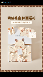 Set đồ 20 món Teddy Bear quà tặng đầy tháng thôi nôi cho bé sơ sinh (0-3 tháng)