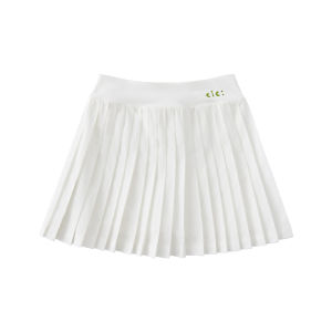 Cicochild Summer New Style Lightweight Sporty Girls Skirt with Pleats Elegant Drifting Style Polyester Fiber Casual Skirt