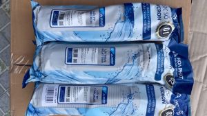 Bộ 3 Lõi lọc nước Hòa Phát 123 HD 5/1 Micron Chính hãng - Tính Năng Diệt Khuẩn Mẫu Xám