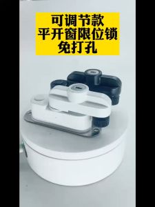 Kunci Pegangan Bawah dengan kunci/Tua Kunci Jendela Bukaan Internal Jendela/Kait Jendela Tingkap Baja Plastik T-Lock Kunci Jendela