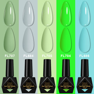 5pcs Gel Nail Polish Set HEMA Free Semi Permanent Soak Off UV Gel Varnish Nail Art Decoration For Winter Nail Supplies Manicure