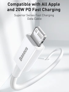Baseus USB C Fast Charging Data Sync Cable for iPhone 14 pro Max Apple 14 PD 20W Charger Type C to Lighting Adapter Cable