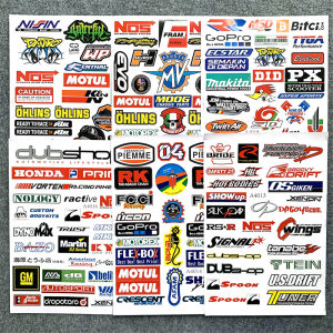Xe Máy miếng dán trang trí xe hơi Mũ bảo hiểm thân cây đề can nhà tài trợ Gopro Motul biểu tượng cá mập cho Honda Yamaha Tmax Honda Suzuki