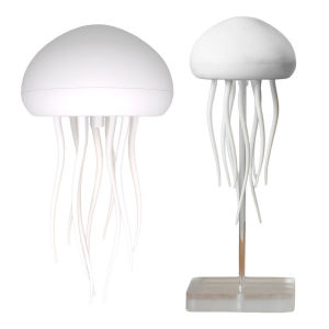 【HOSPORT】Creative Jellyfish Light Voice Control RGB Gradient Atmosphere Night Light Flexible Tentacles for Holiday Children Gifts