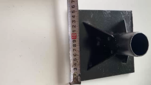 Dụng cụ đầm đất đá bê tông đầm nền xây dựng kích thước 16cmx16cm trọng lượng 1.7kg