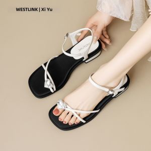 Ankle Strap Thick Heel Sandals Women