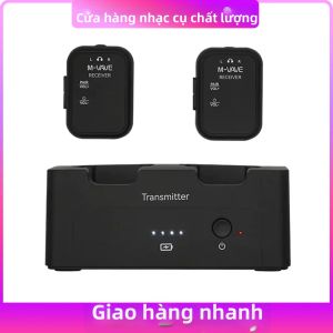 M-VAVE | Bộ Thu Phát Guitar Không Dây M-VAVE WP-12 2.4GHz Độ Trễ Thấp Nghe Nhạc Hai Chiều Thời Gian Thực Phụ Kiện Kim Loại