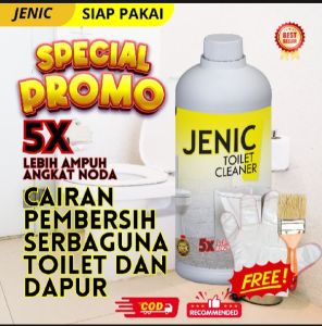 NEW PORMULA JENIC Cleaner 1000 mli Cairan Pembersih Serbaguna Membersihkan Noda Kerak Toilet Kloset dll