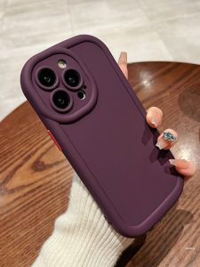 Apple iPhone 15 pro Max Silicone Protective Case Full Cover Puff Design Anti-Fall Soft Shell Compatible with 14 12 13 11 plus Huawei Mate60 XR/S