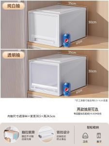 Taili Plastic Drawer Style Storage Box Closet Organizer for Clothes And Underwear Home Desktop Storage Box Simplistic Design