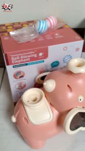 Ball Blowing Elephant Mainan Anak Gajah Asap Jalan Tiup Bola Difuser