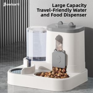 Automatic Cat and Dog Feeder and Waterer