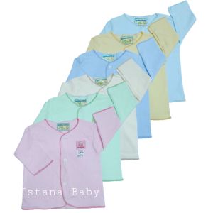 baju bayi tangan panjang newborn branded ( 6 pcs ) Hello Baby