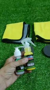 Phục hồi nhựa bóng nhám xe máy super fast nano wax