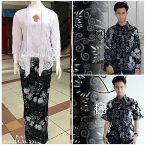 Couple Pasangan Terbaru Batik Couple Kebaya Kutubaru Set Kebaya Couple Pasangan Kebaya Batik Couple Pasangan Batik Kebaya Couple Modern Baju Kebaya Batik Kondangan Couple