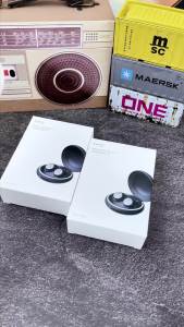 HTC | HTC NE92 Sleeping Mini Bluetooth Earphones with Mic Noise Reduction TWS Wireless Headphones Soft In-ear Earbuds for Daily Use