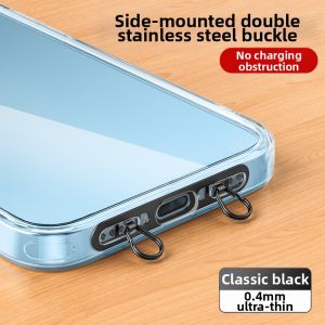 HAISENLE | Anti-Loss Phone Clip Stainless Steel Thin Plate for Wrist Chain