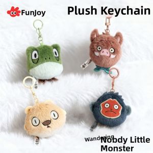 FUZAO | Móc khóa thú nhồi bông hoạt hình dễ thương Lang Lang Shan