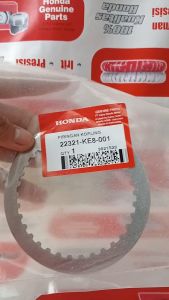 Plat Kopling Besi Gesek Kampas Kopling Plate Clutch Karisma (2002 - 2005) Supra X 125 FI New (2014 - Sekarang) original Honda 22321KE8001