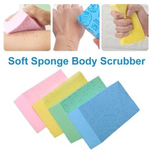 1Pc Body Shower Dead Skin Removal Scrub Sponge Brush Magic Bath Exfoliating Sponge Skin Massage Cleaning Sponge Soft Bathing Supplies