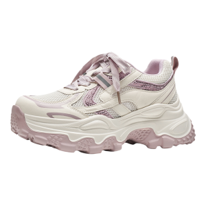 Josiny | Purple Breathable Thick Sole Increase Height Sport Leisure Shoes