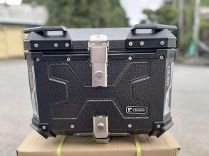 Hexa Hnj Alloy Top Box AntiScratch 45 Liters with Backrest