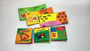Wonderful Toys Baby Cloth Book Baby Educational Toy Cloth Kids Book Reading Books for Toddler Alphabet Learning To Improve Baby Intelligence