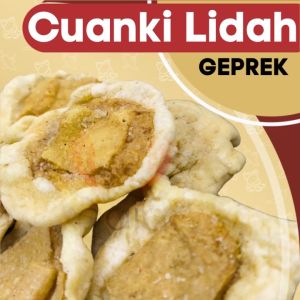 cuanki LIDAH BULAT GEPENG isi 10pcs by GG