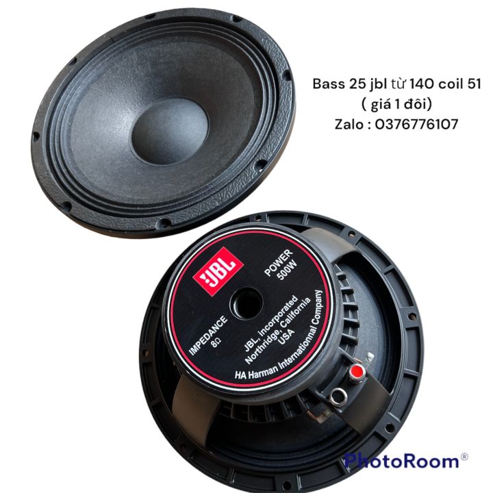 CẶP LOA BASS 25 JBL NHẬP KHẨU - GIÁ 2 CHIẾC | Lazada.vn