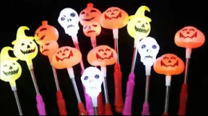 Halloween Lighted LED Headbands Costumes Halloween Pumpkin Glitter Headband HIEM