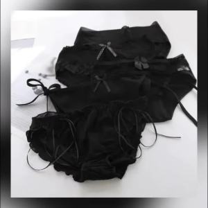 Black Bow Lace Underpant Panties Women Cotton Underwear Seamless Briefs Girls Panties Lingeries Womens Underwear Panties