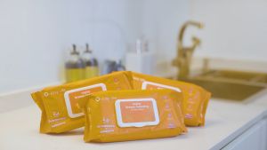 Rainbow | Highly Grease Removing Kitchen Wipes 30s | MoolWipes