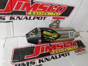 Slencer Knalpot Norifumi Roket 4 sok diameter 38 mm bisa pasang ke leher aslinya