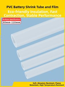 XDRC | Ống Co Nhiệt PVC Trong Suốt cho Bao Bì Pin Lithium