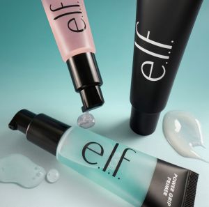 Elf Power Grip Primer Gel Brightening Hyaluronic Hydrating Moisturizing Long-lasting Wear Face Brighten Contour Makeup Cosmetic