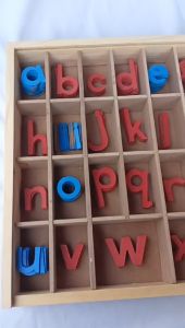 Montessori Toy Moveable Kotak Huruf abc angka Alphabet Belajar Membaca Pengenalan Huruf dan Angka